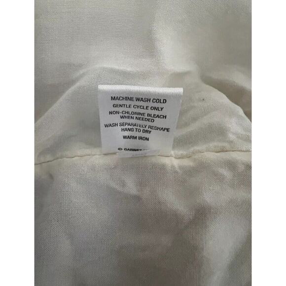 Garnet Hill Wrap Dress Floral Maxi Womens Size 0 Leaf Print Sleeveless - Picture 7 of 7